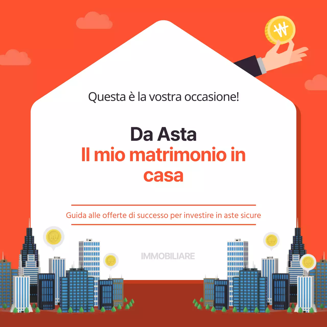 Proprietà d'investimento all'asta multicolore
