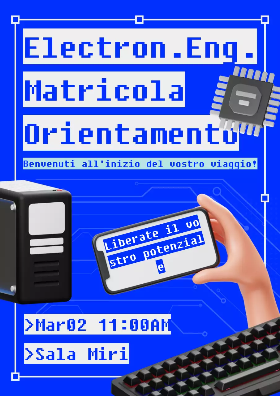 Illustrazione sfondo blu reclutamento