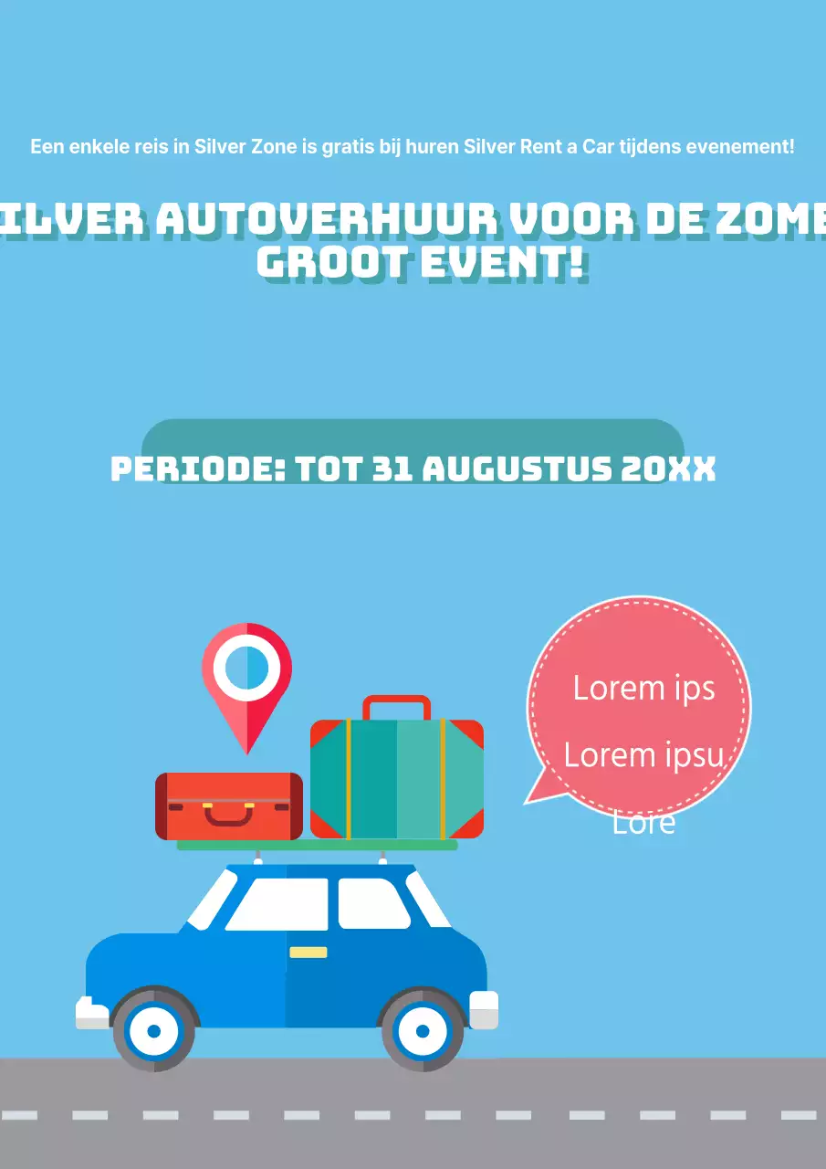 Autoverhuur evenementen