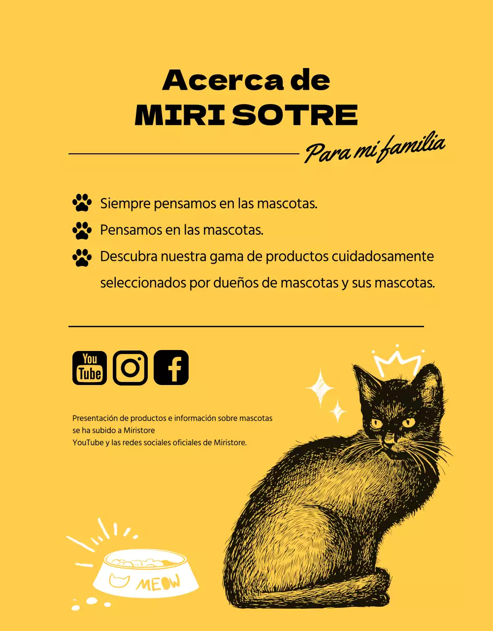 Eventos Petmart amarillos e ilustrados