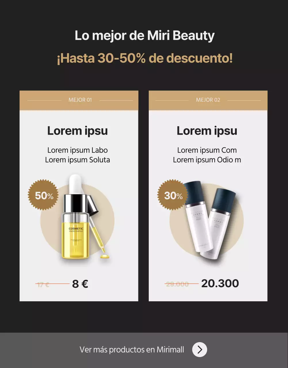 Sleek negro cosméticos de los hombres de compras en vivo página de detalles