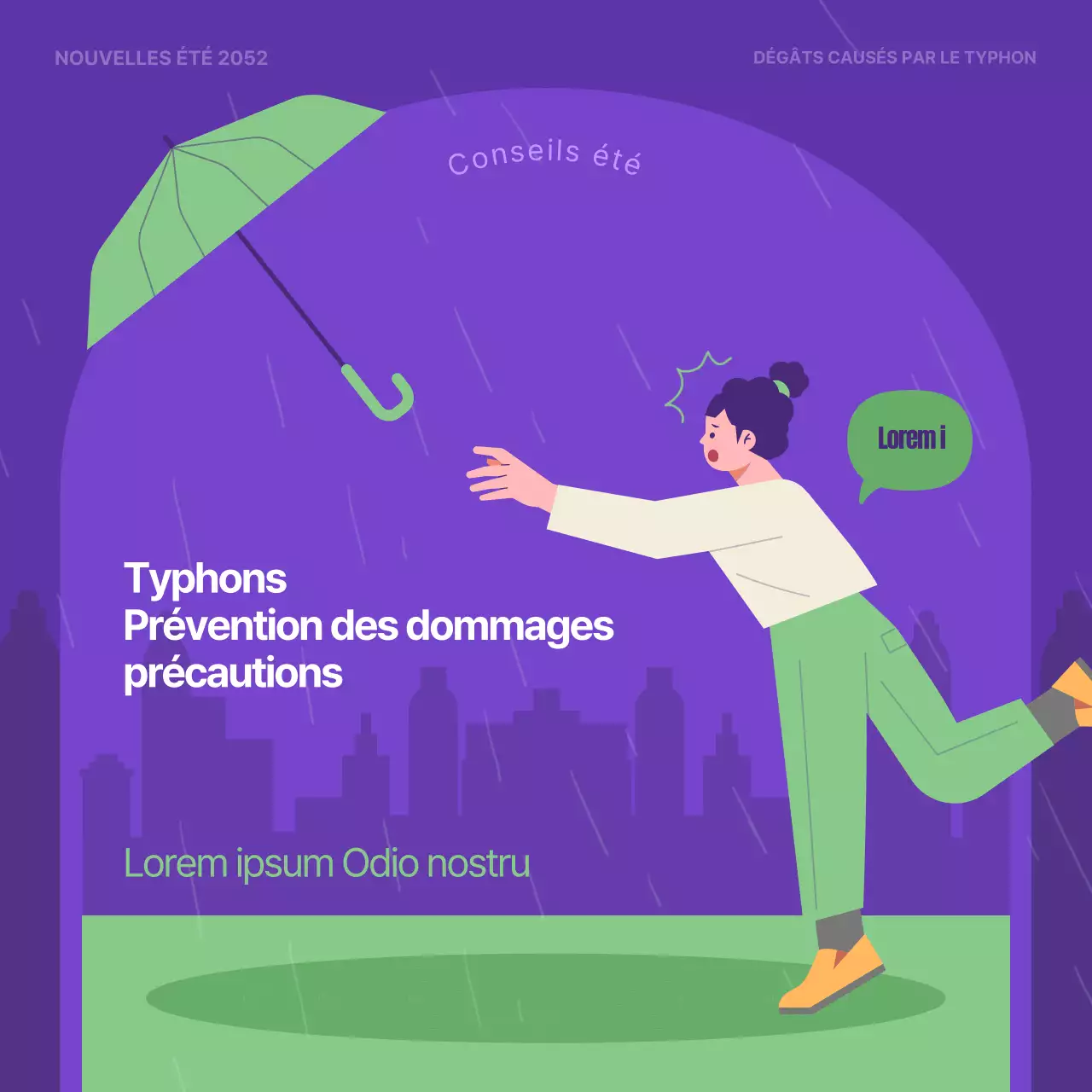 Comment prévenir les dommages causés par les typhons pourpres et chartreuses ?