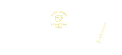 Witte gele handgetekende illustratie