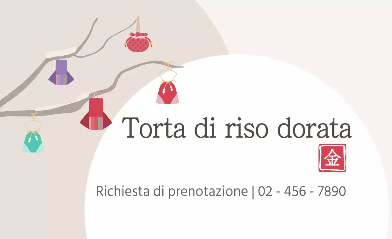 Torta di riso dorata