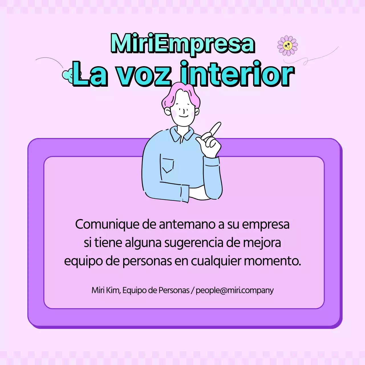 Juego de equilibrio para oficinistas en color menta, morado y rosa CardNews