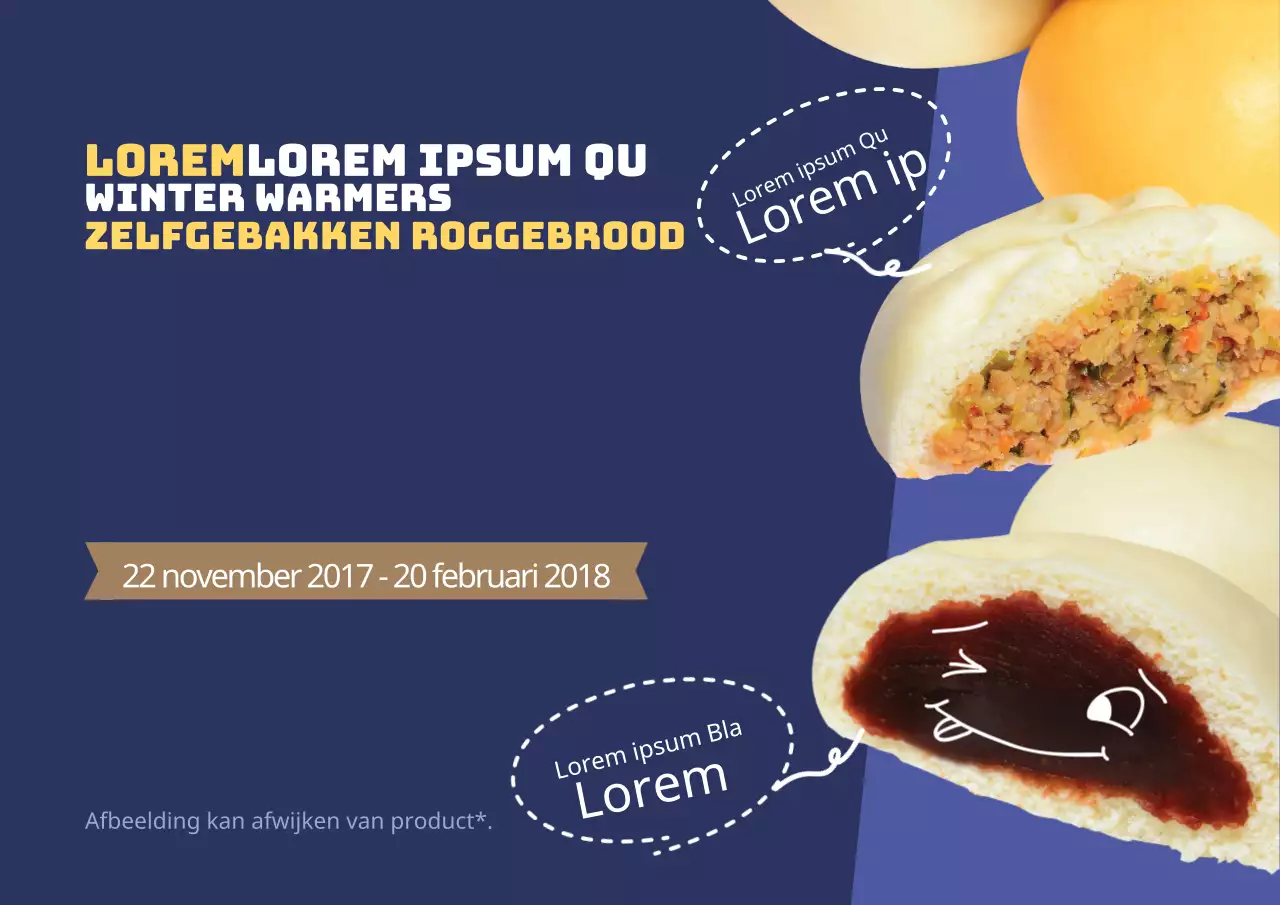 Winter Bun Nieuw Menu Evenement