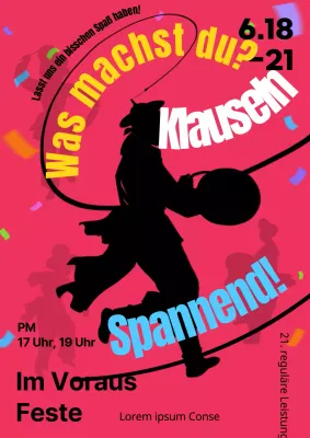 Ein Leitfaden für die intensive und unterhaltsame konzeptionelle Tanzperformance in Pink und Schwarz