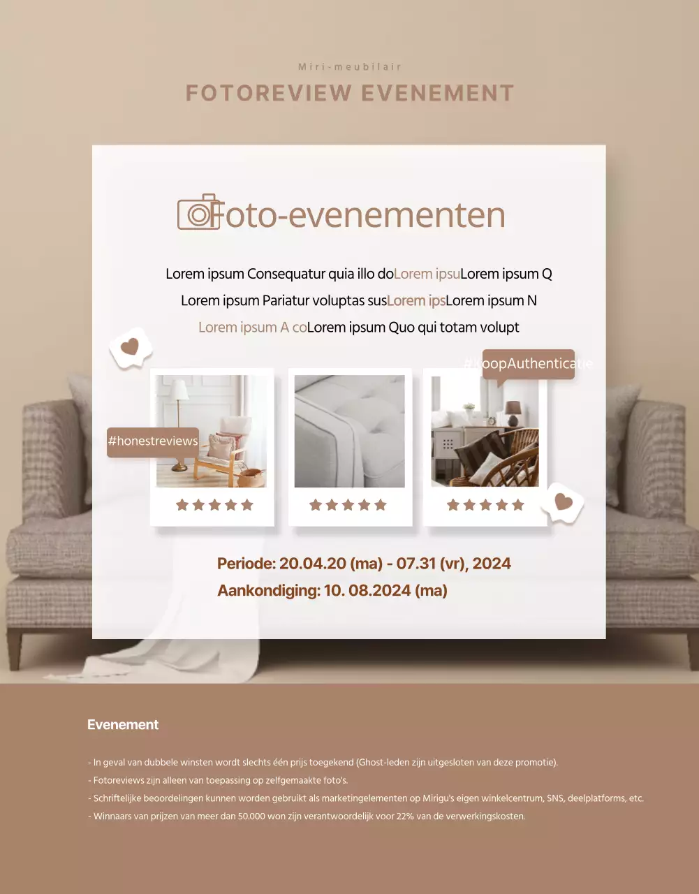 Bruiloft Week in Beige