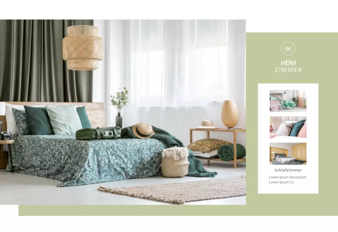 Einfache, natürliche Möbel in Beige und neutralen Farben