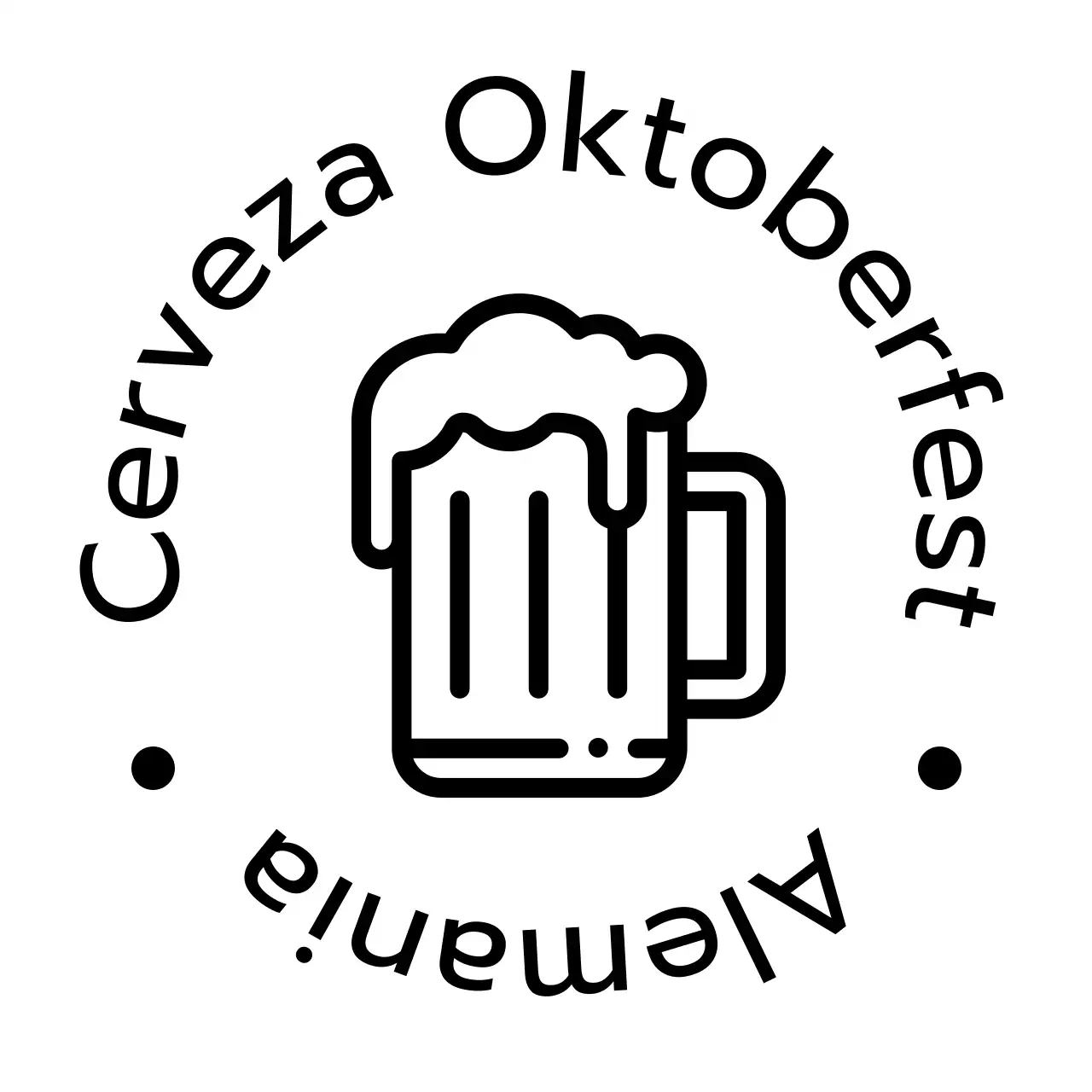 Diversas fiestas nacionales con sencillas ilustraciones en negro