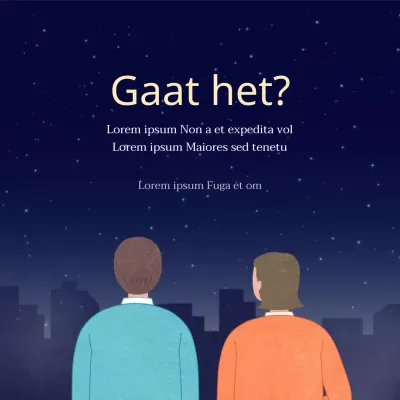 Sodomie Dag van de Zelfmoordpreventie Geïllustreerde Poster