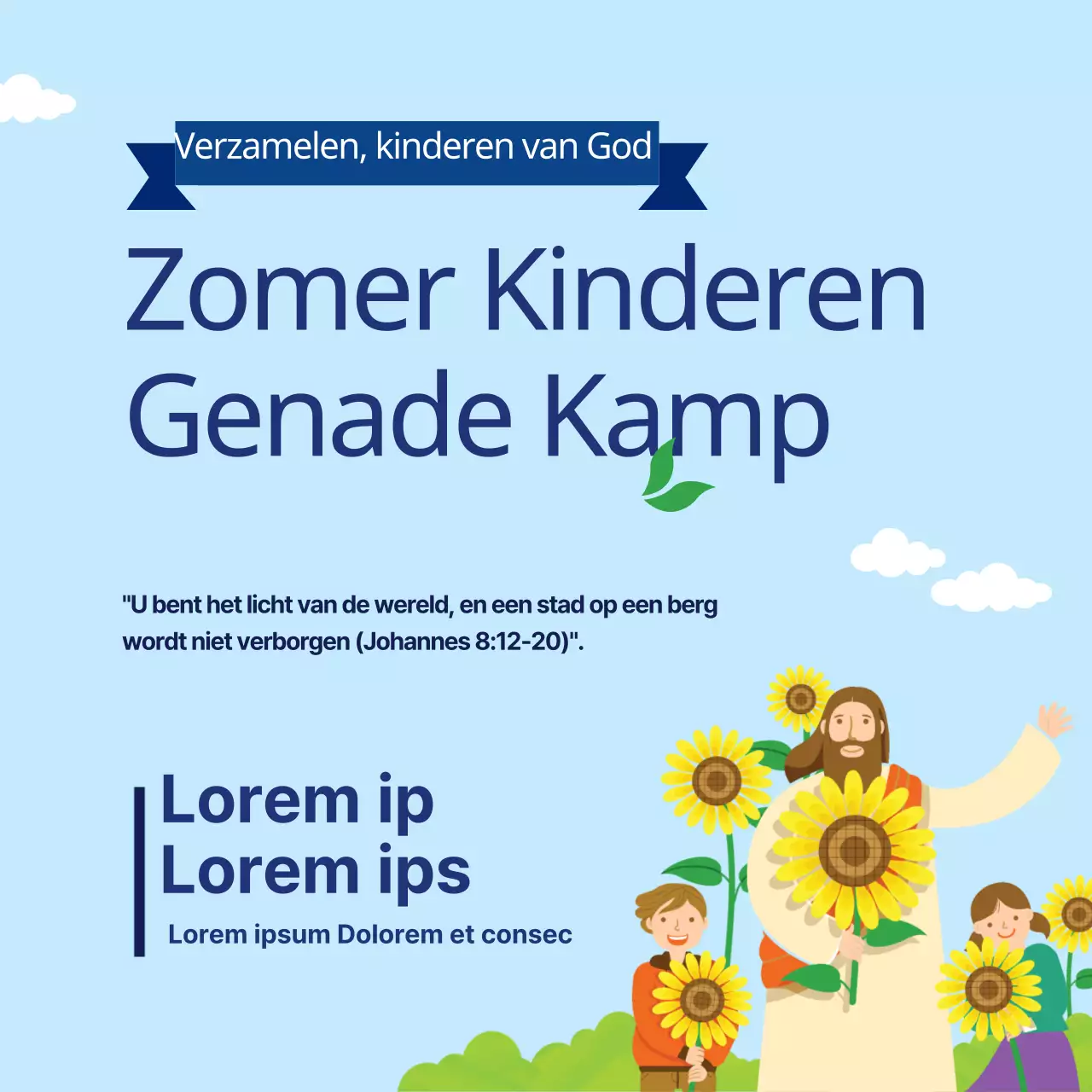 Kinder zomerkamp Grace