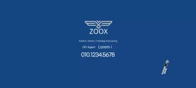 Blue Simple Autodealers Promotie