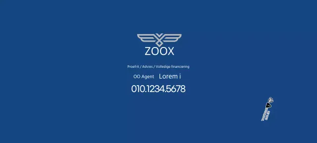 Blue Simple Autodealers Promotie