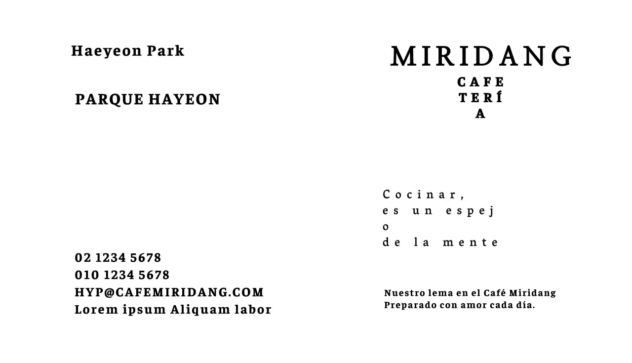 42685_Cafe Tarjeta de visita