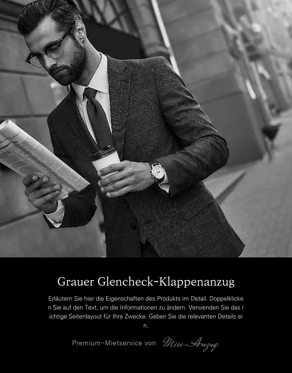 Detailseite von Greytone's Spezialgeschäft für Herrenanzüge und Anzugverleih