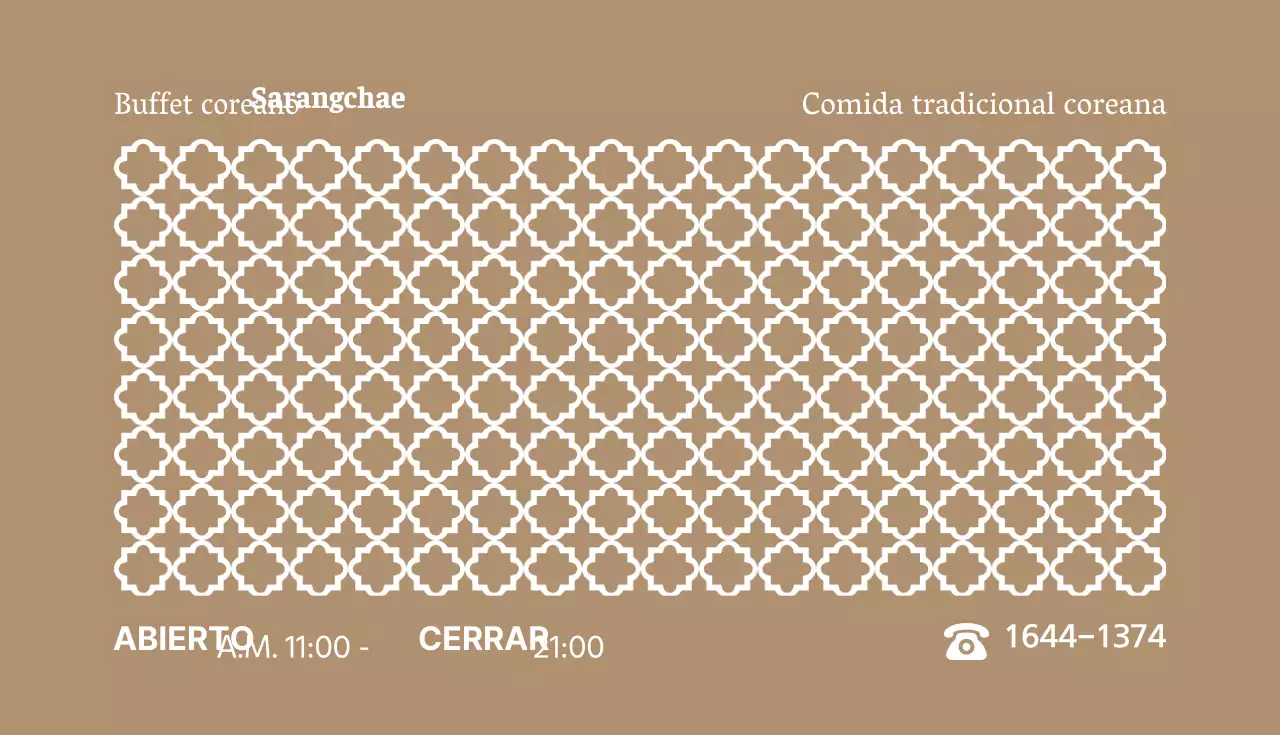 Buffet coreano
