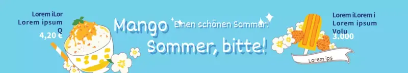 Mango, bitte hab einen Sommer