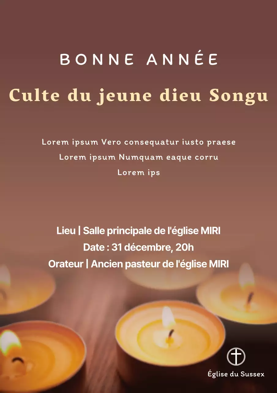 Service d'action de grâce du Nouvel An