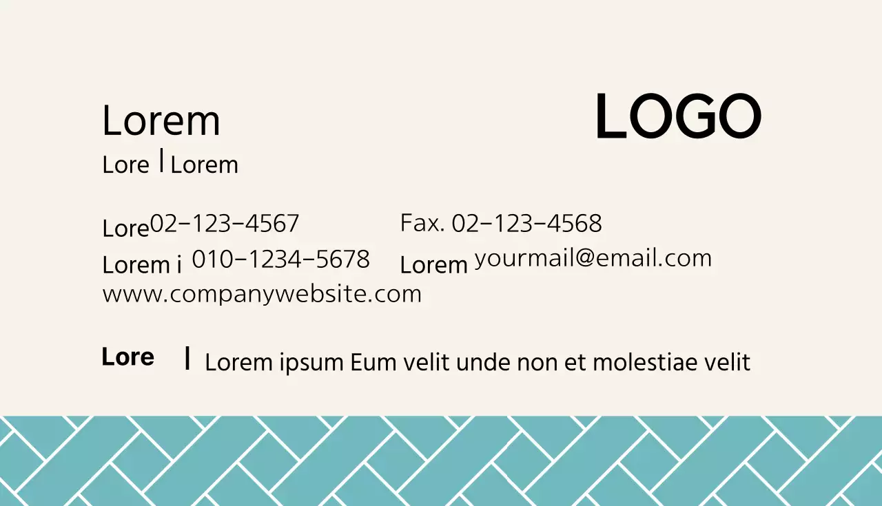 Tarjetas de visita personales