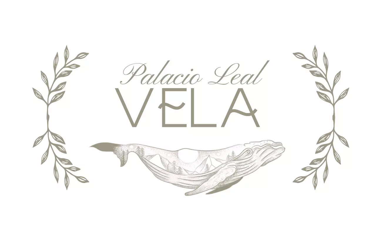 Vela de color topo y lujosa ilustración de texto