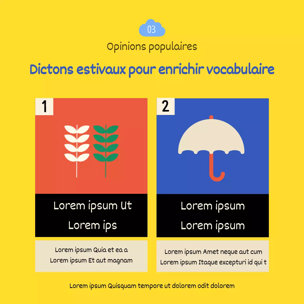 Illustrations colorées Dictons météorologiques amusants