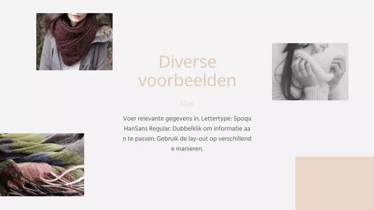 Ontwerp voor schoolpresentaties