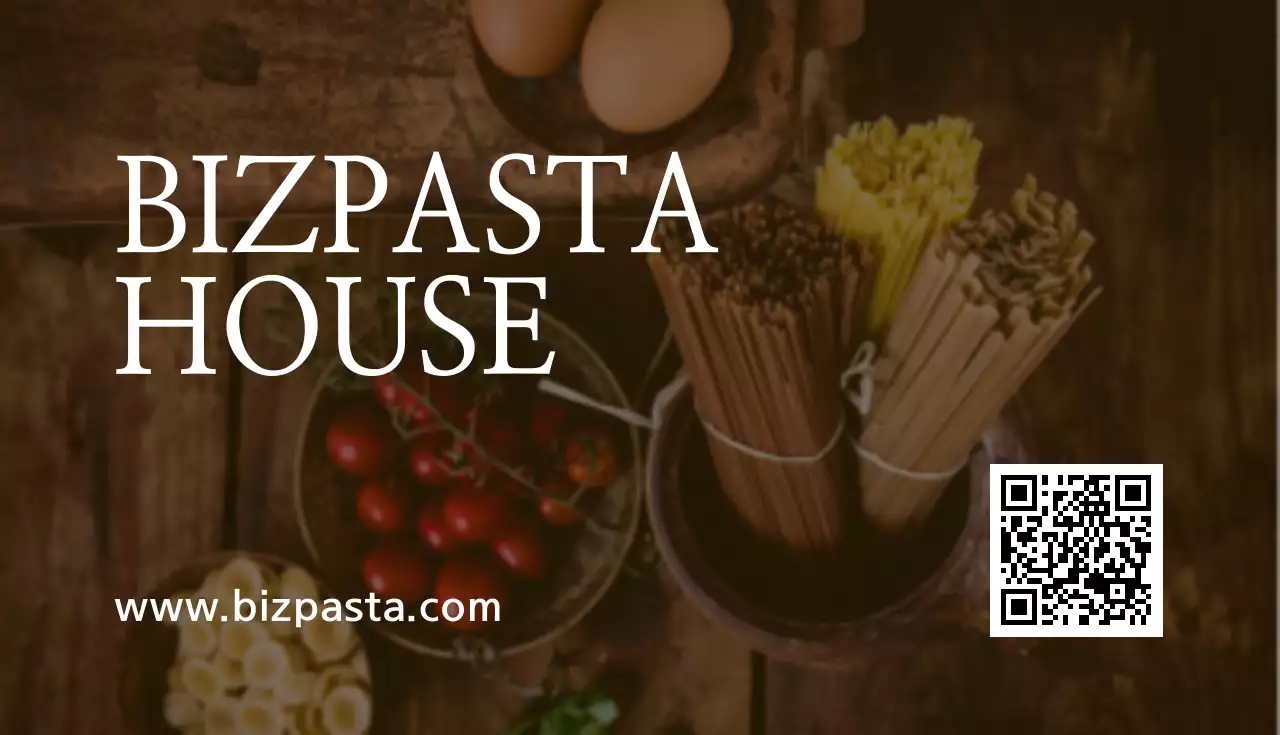 茶色 モダン レストラン 営業時間 名刺