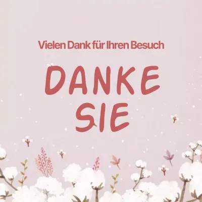 Vielen Dank für Ihren Besuch
