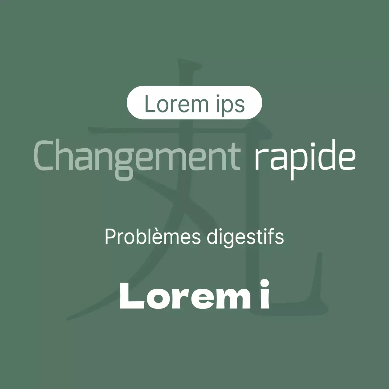 Transformation rapide