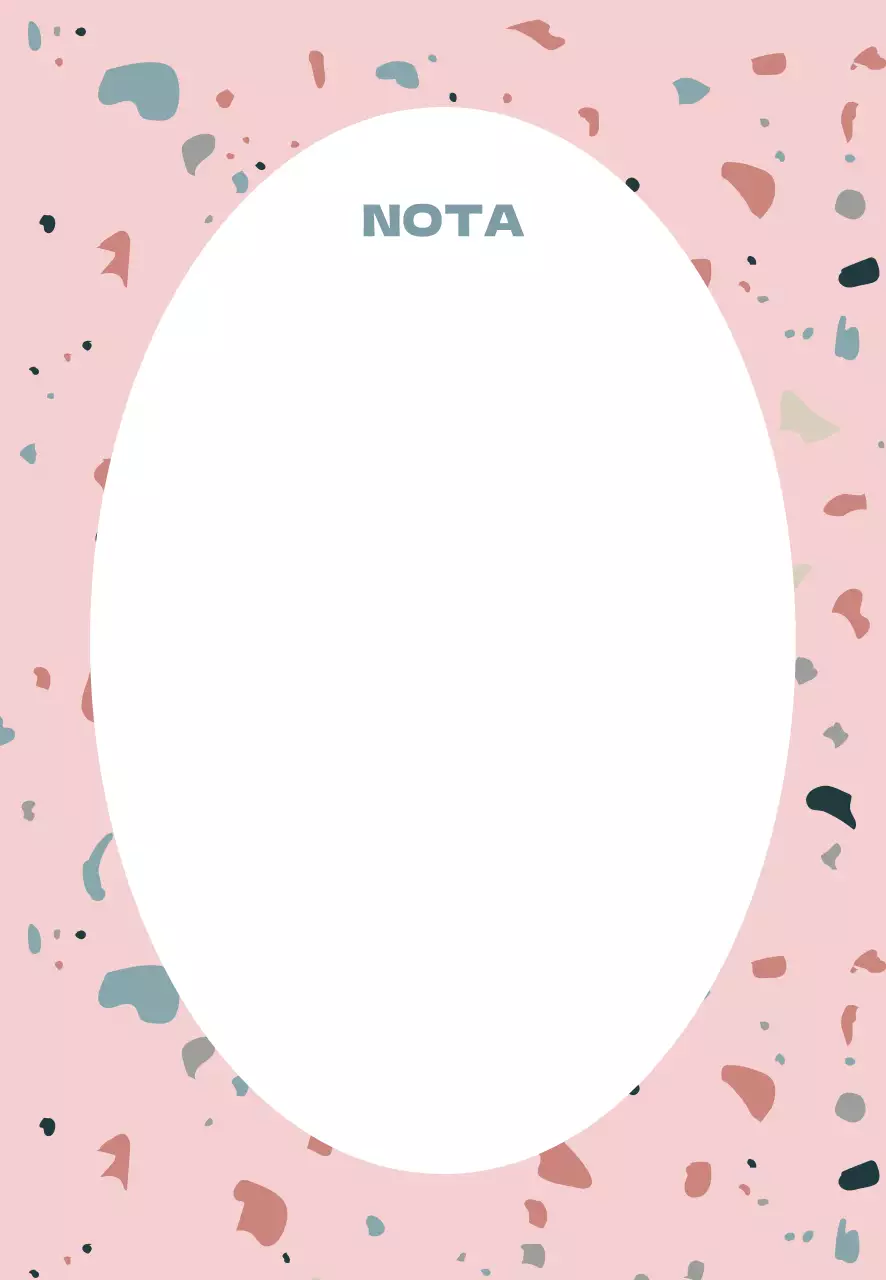 modello di forme bianche note semplici