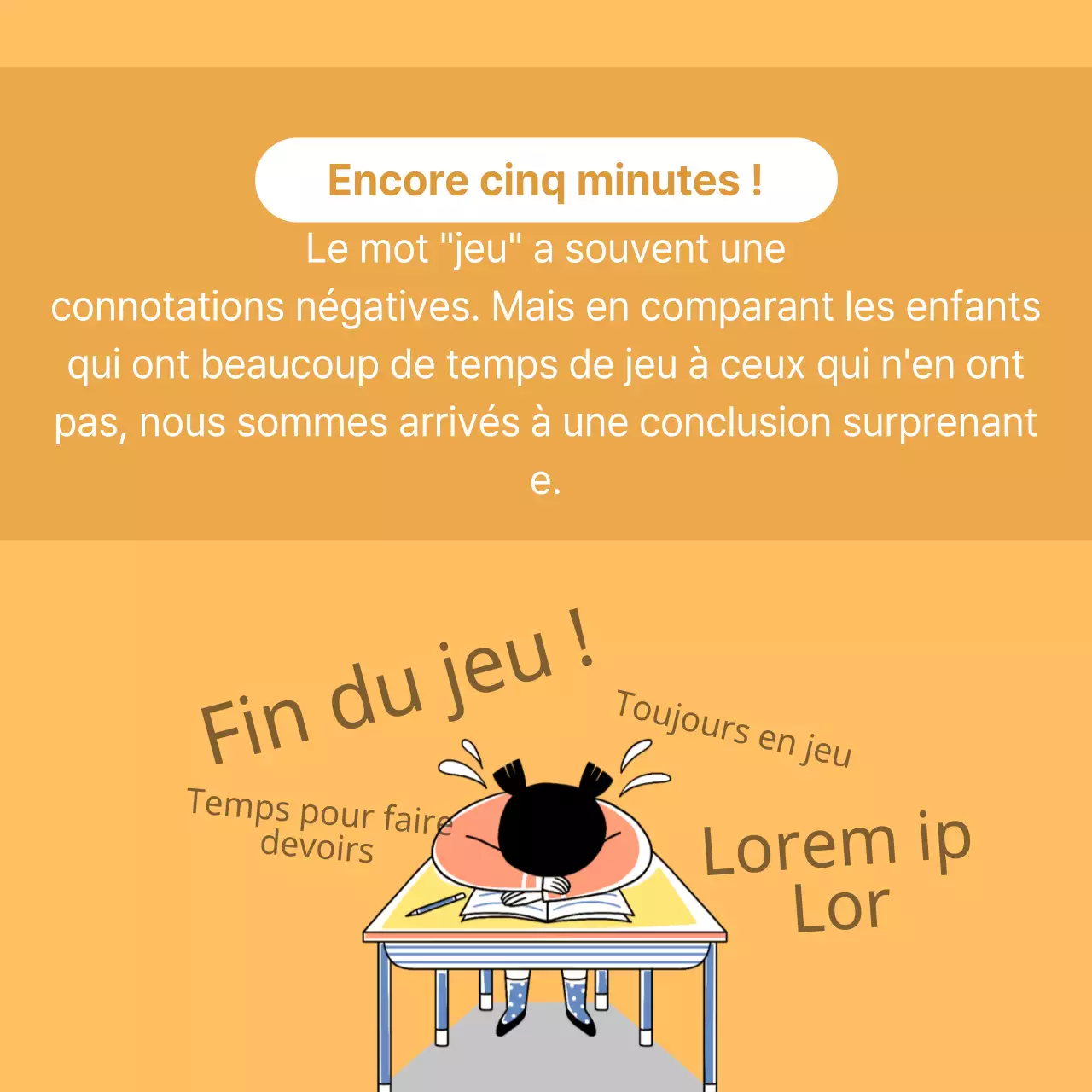 Spécial Journée des enfants