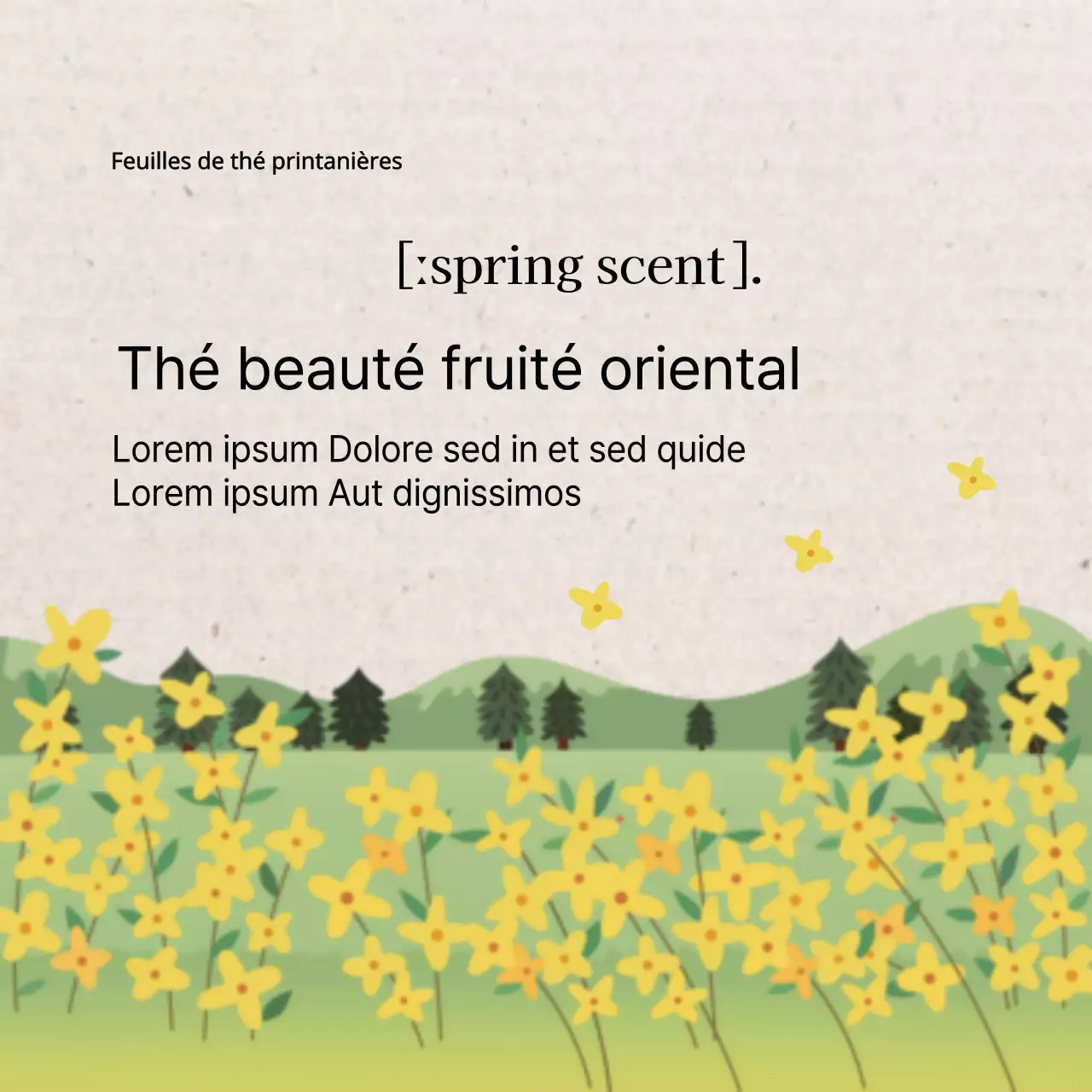 Le parfum du printemps