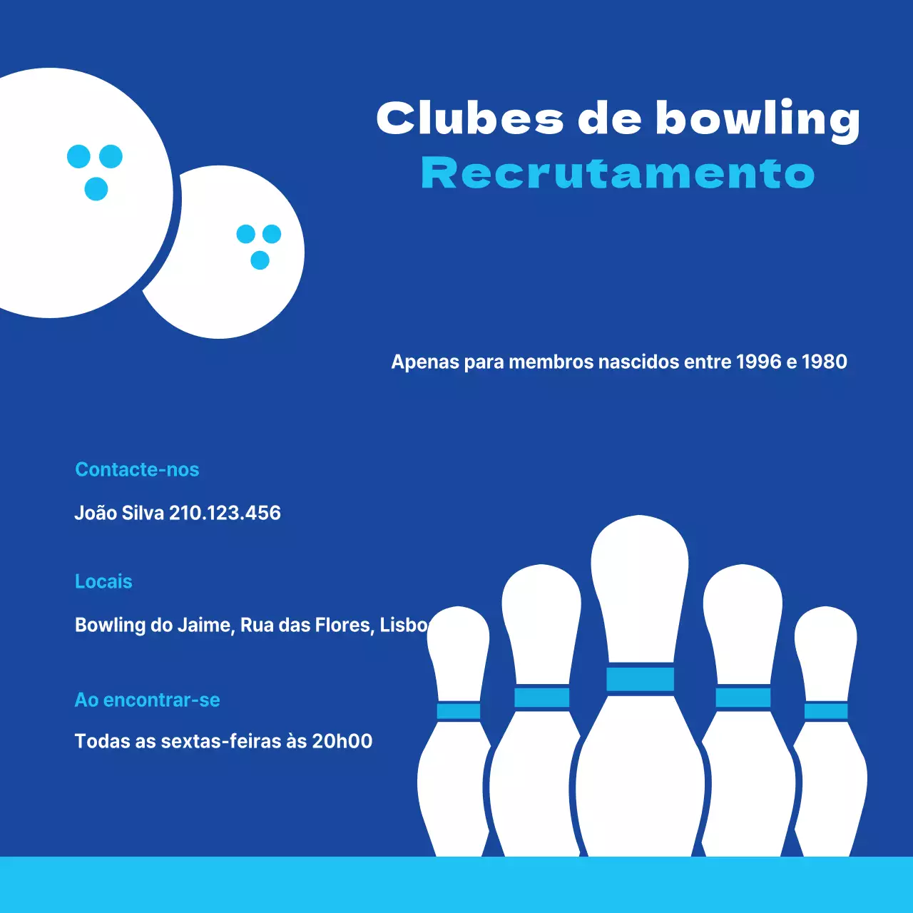 Clubes de bowling