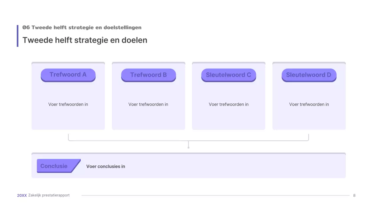 Paarse, driedimensionale UI-concept zakelijke presentatie kit