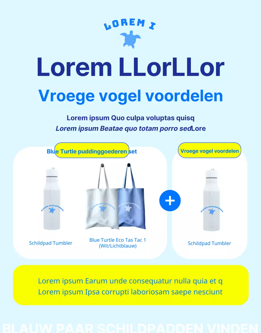 Financiering voor het behoud van de blauwe en gele onechte karetschildpad, een bedreigd dier van het barrièrerif.