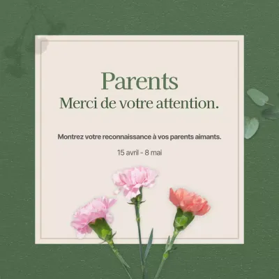 Événement de la fête des mères2