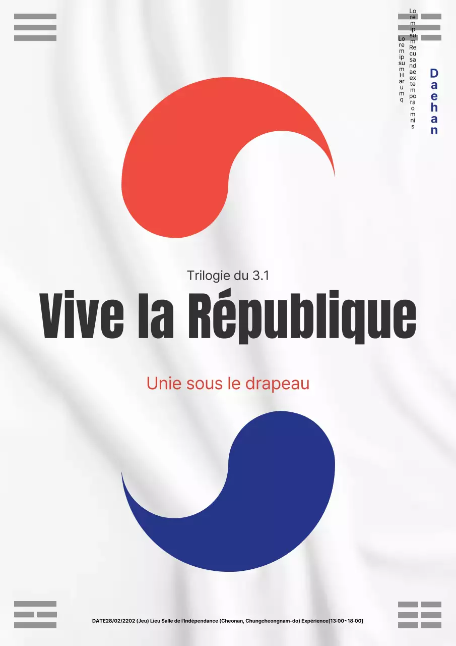 Hourra pour la Corée