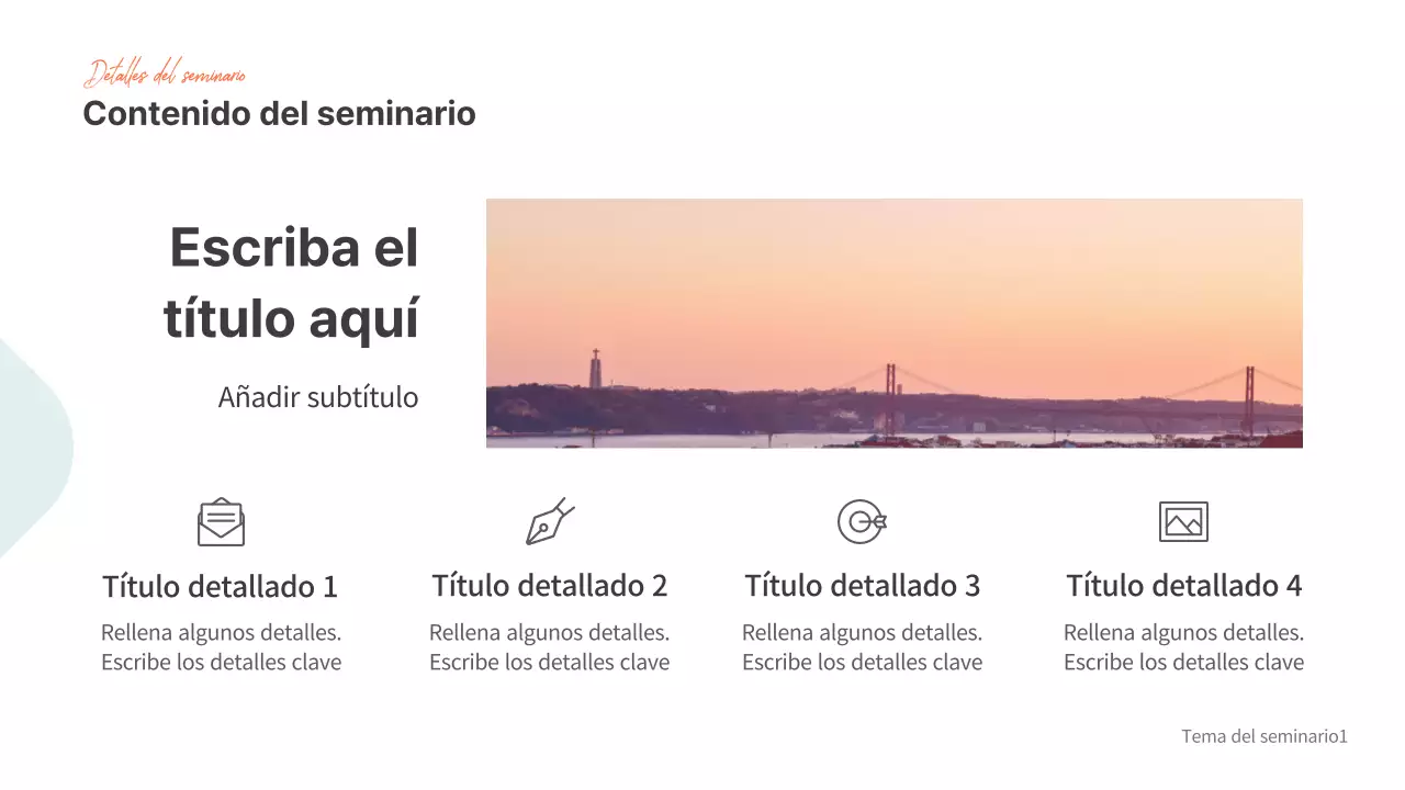 Presentaciones para seminarios