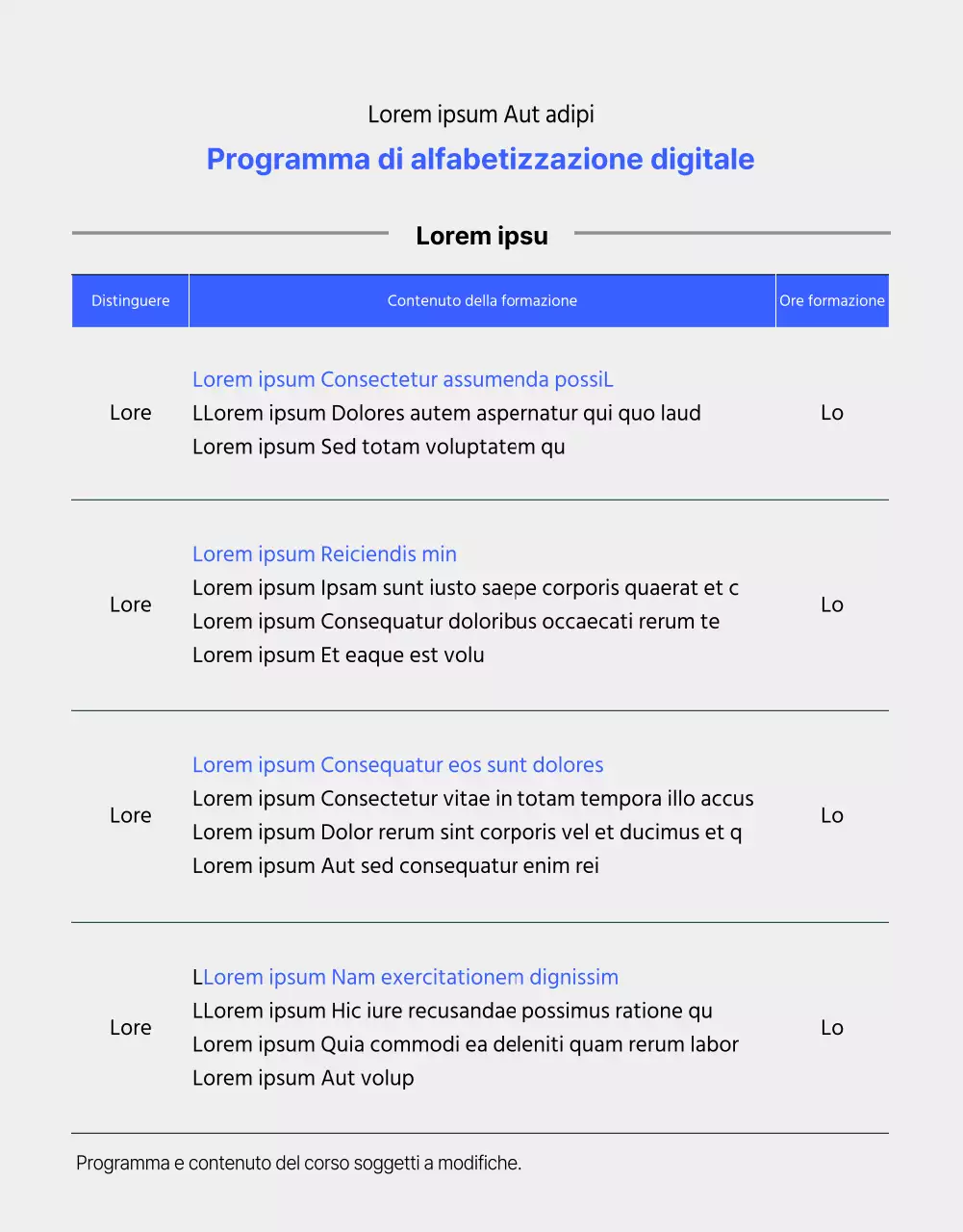 Una guida ai programmi di educazione all'alfabetizzazione digitale in blu e in bianco e nero