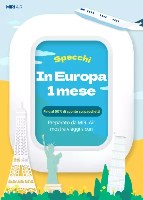 Illustrazioni architettoniche iconiche in bicolore blu-giallo Pop-up per eventi Travel discount