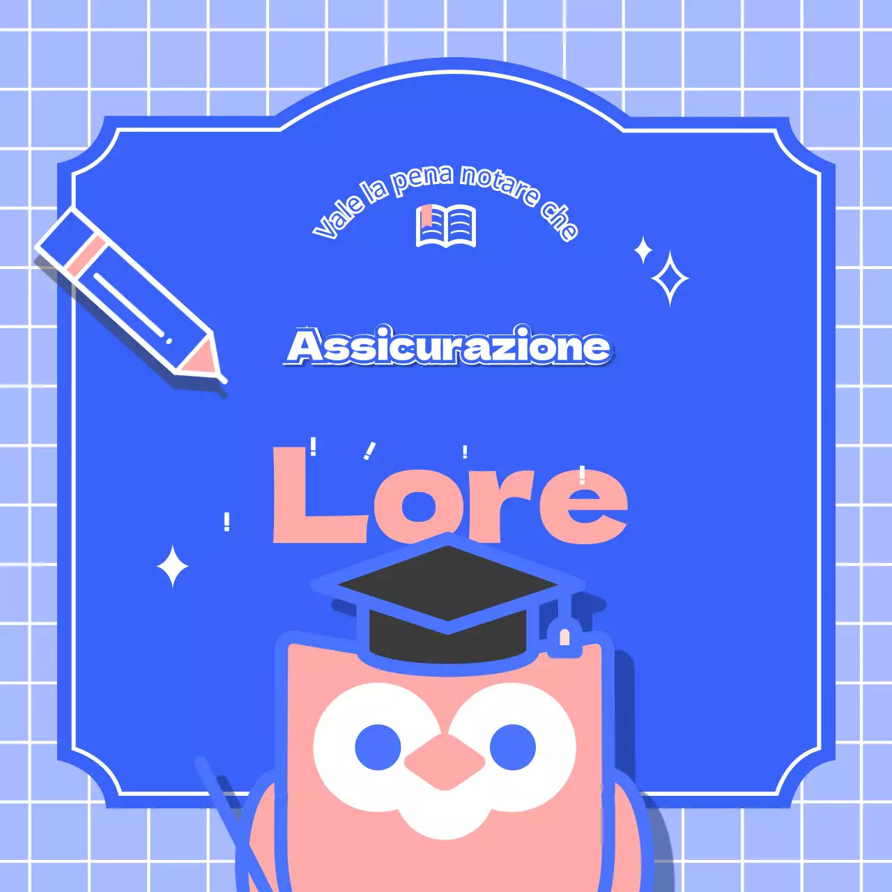 Gli elementi essenziali dell'assicurazione in una simpatica e affidabile piccola illustrazione in giallo e rosa