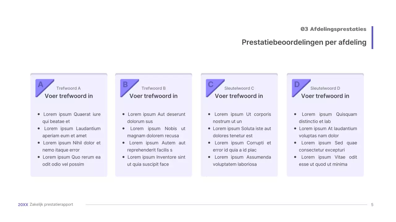Paarse, driedimensionale UI-concept zakelijke presentatie kit