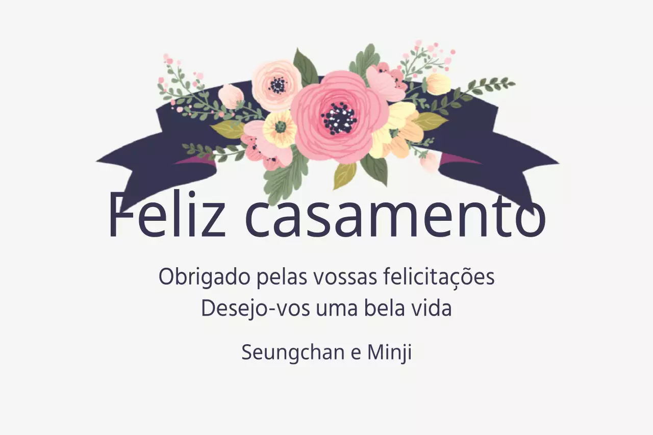 Casamento feliz