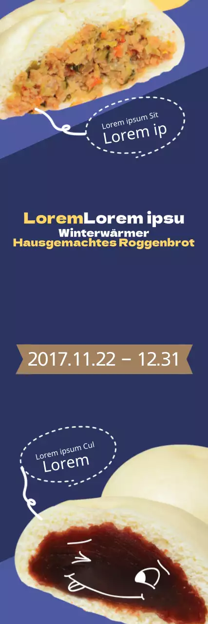 Winterbrötchen Neues Menü Event