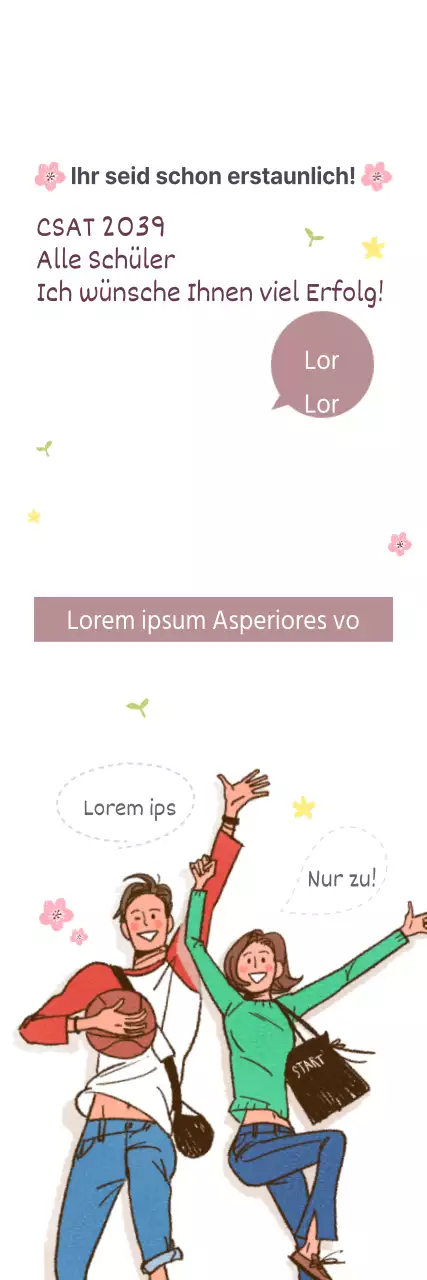 Wir wünschen der ganzen Schule einen Jackpot