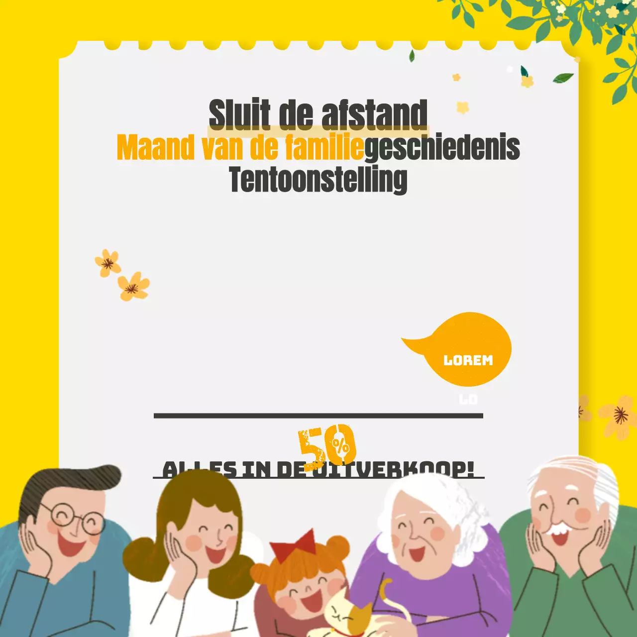 Speciale tentoonstelling Gezinsmaand