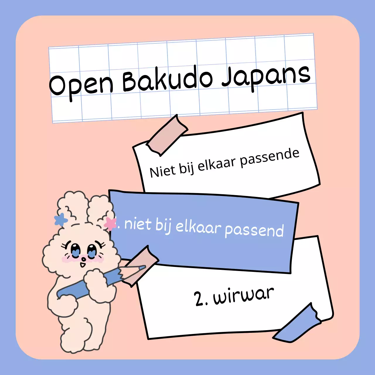 Roze Japanse omslagen met illustraties van de dag