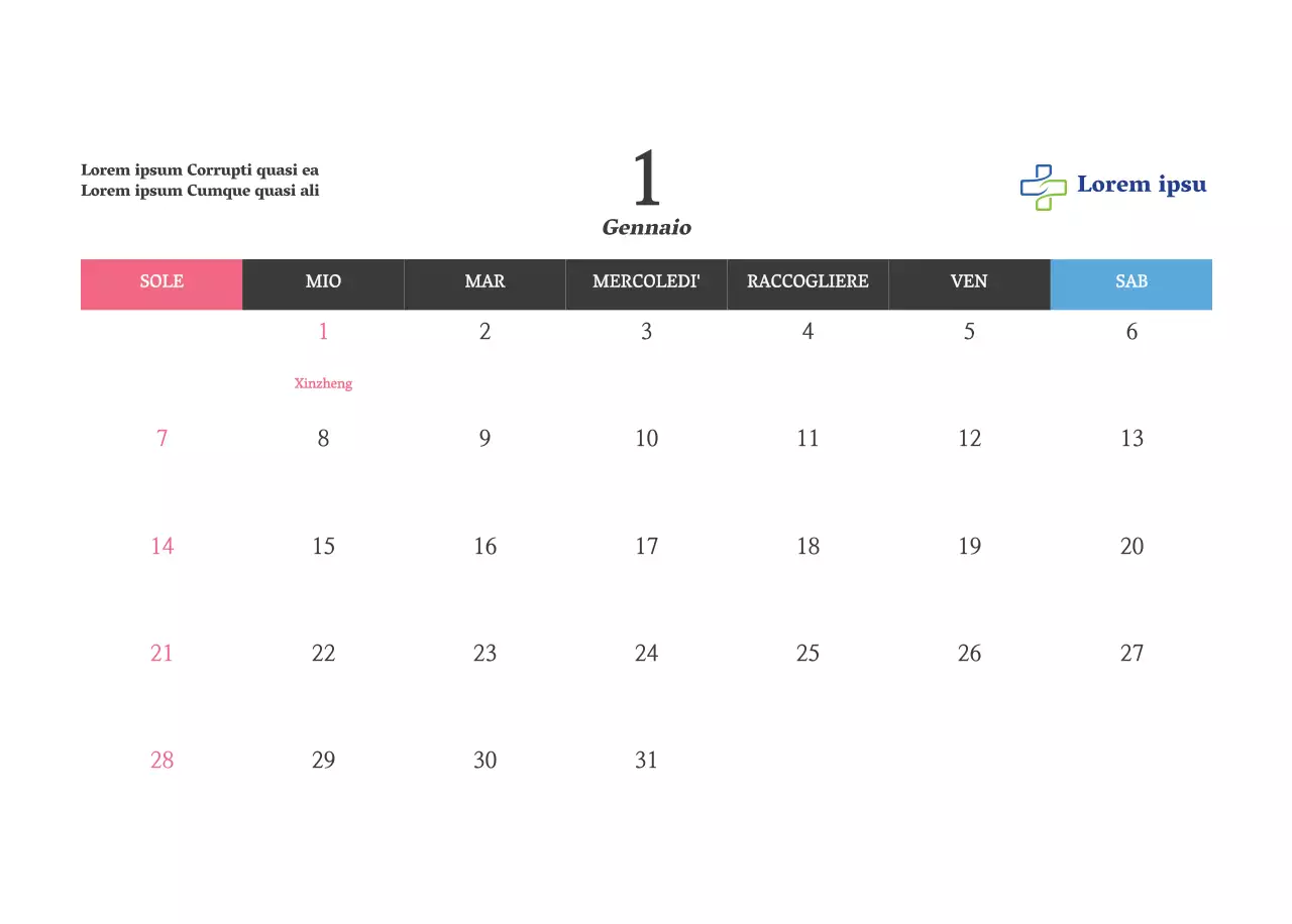 Chiesa Calligrafica Bianca