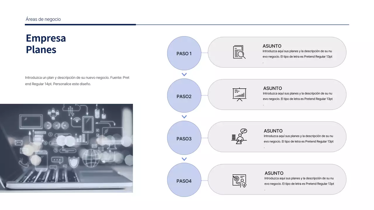 Un nuevo plan de negocio limpio y azul